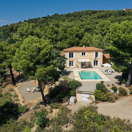 Villa "Le Sortilege" Vue Panoramique Et Piscine Туртур Экстерьер фото