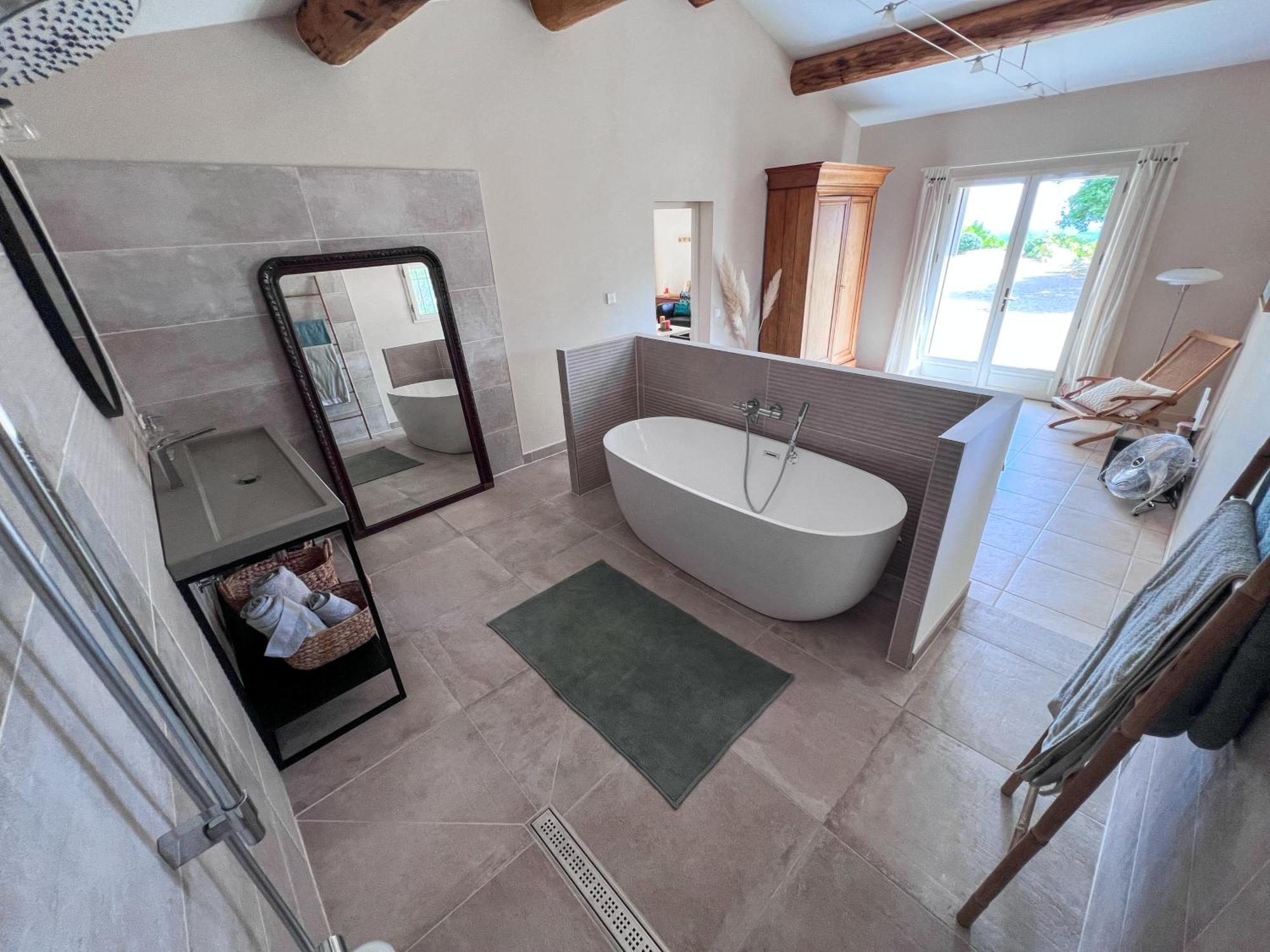 Villa "Le Sortilege" Vue Panoramique Et Piscine Туртур Экстерьер фото