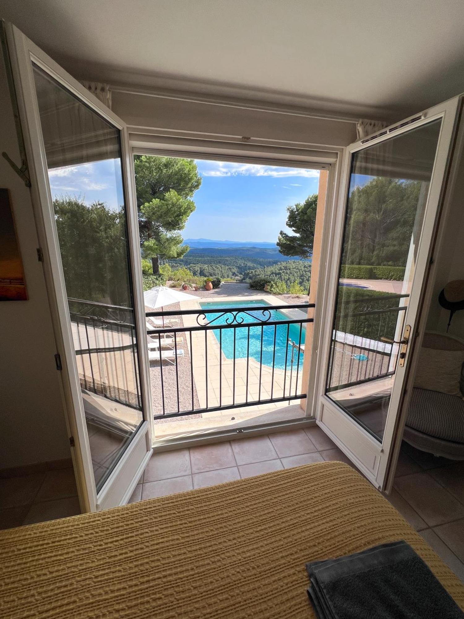 Villa "Le Sortilege" Vue Panoramique Et Piscine Туртур Экстерьер фото