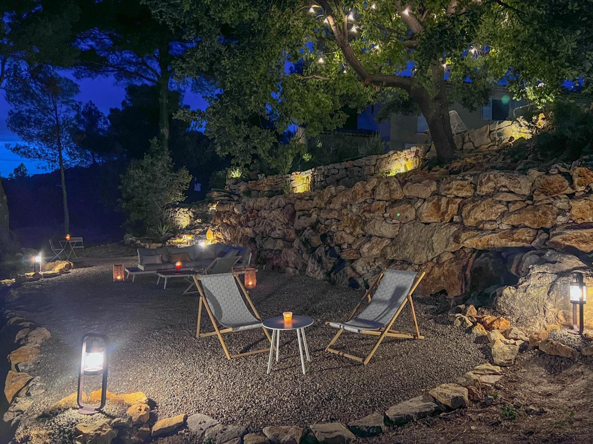 Villa "Le Sortilege" Vue Panoramique Et Piscine Туртур Экстерьер фото